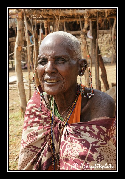 Portrait dune vieille femme